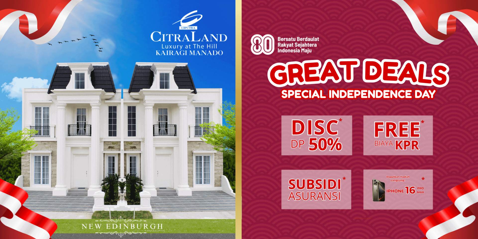 Promo Great Deals Special Indenpence Day