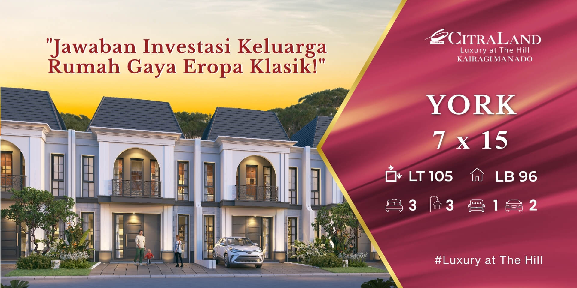 rumah gaya eropa klasik